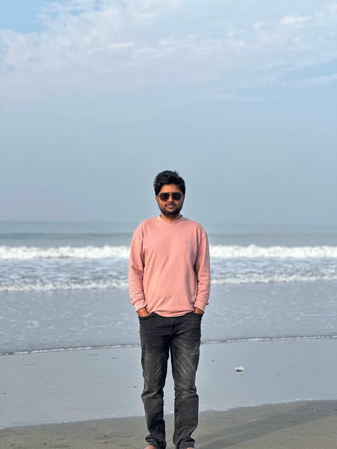 Mo at the beach